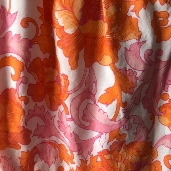 NWOT Janie & Jack Orange, Pink & White Floral Dress - Picture 2 of 5